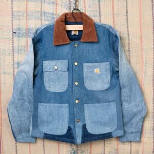 Upcycled carhartt chore jacket